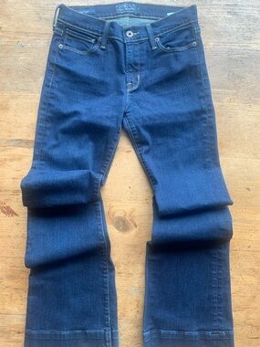 Lucky Brand Brooke Flare Dark Indigo Denim Jeans